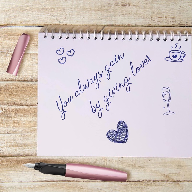 Pelikan Twist, Universal Fountain Pen for Right- and Left-Handed people