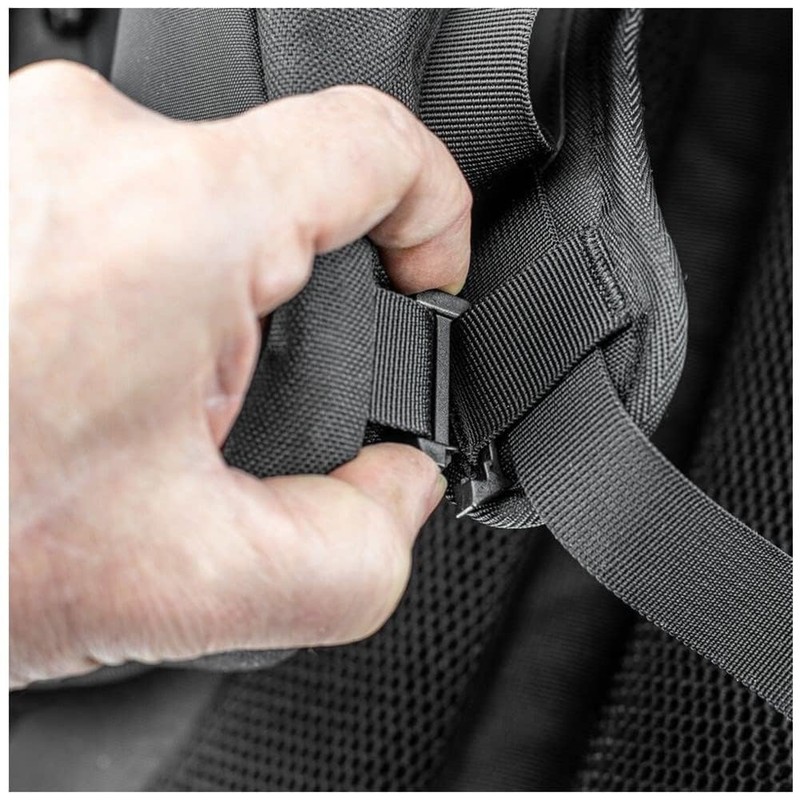 Kriega Trail Backpack Chest Bag (Black, One Size)