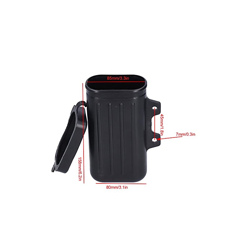Caja de Herramientas para Motocicleta, Soporte para Reparación de Botellas,