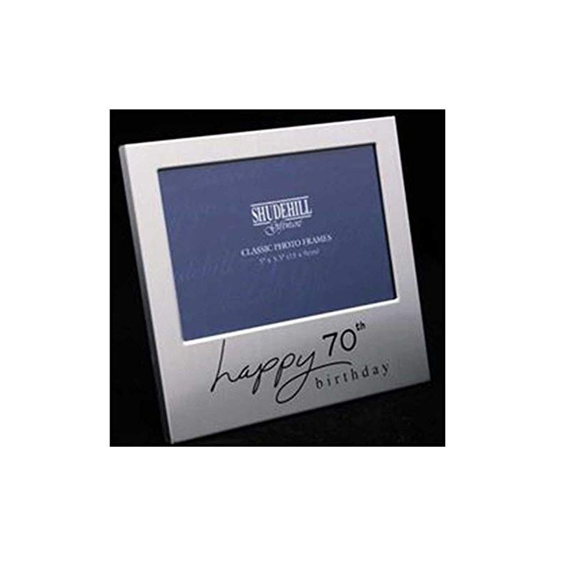 5" x 3" Happy 70th Birthday Photo Frame Occasion Gift