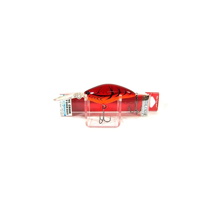 Yo-Zuri 3DS Series Deep Diving Crankbait Fishing Tackle, 2-5/8", Crawfish