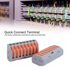 20Pcs Push Wire Wiring Connector Universal Quick Connect Terminal Blocks
