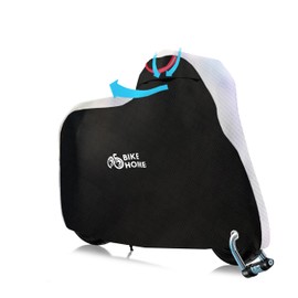 [2024 Version] Bicycle Cover, 300D Oxford Fabric, Waterproof, Typhoon, 78.7 x 43.3 x 27.6 inches (200 x 110 x 70 cm), Cycle Cover, Thick, Anti-theft / Windproof, UV Protection, Reflective Strip, Fits