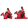4pcs Disc Brake Kit Aluminium Alloy Disc Brake Calipers Rotor