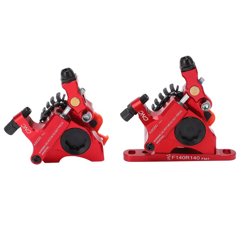 4pcs Disc Brake Kit Aluminium Alloy Disc Brake Calipers Rotor