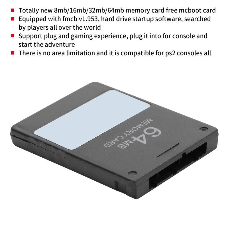 Memory Card for PS2, MCboot Card FMCB V1.953 High Speed