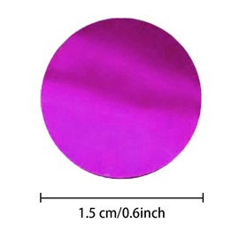 Purple Foil Confetti,Round Dots Glitter Table Confetti,Sparkling for Party Decorations(1.76 OZ)