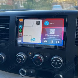 CARPARTVALUE 8" Apple Carplay Android 14 For 2009-2012 GMC Sierra serria Radio GPS Navi FM
