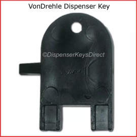 VonDrehle, Sysco VonDrehle Dispenser Key for Paper Towel & Toilet Tissue Dispensers - (10/pk.)