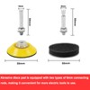 Wanmutrun 50MM Waterproof Sandpaper Hook and Loop 100pcs Grit 1000