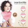 KiddyStar Organic Cotton Baby Bibs for Boys & Girls –