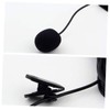 Garneck Portable Microphone Speaker Microphone Lapel Clip Lavalier Clip Microphone