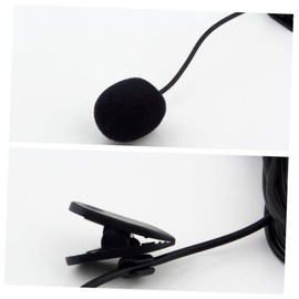 Garneck Portable Microphone Speaker Microphone Lapel Clip Lavalier Clip Microphone Mini