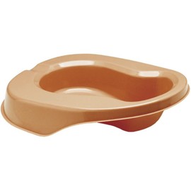 Grafco 2306 Latex-free Polypropolene Stackable Bedpan (Pack of 50), Rose, Designed to Maximize Storage by Nesting Tightly Together, 243 lbs Maximum Patient Load, 2000cc. Maximum Volume