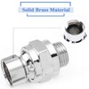 Wolfride Shower Connector Ball Joint Shower Head, Swivel Ball Adapter