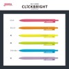 ZEBRA Click Bright WKS30-6C Highlighter, 6 Colors
