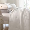 HOMBYS Soft Muslin Comforter Lightweight Oversized King Comforter 120x120, 100%