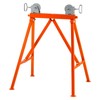 VEVOR Pipe Stand with Roller Head, Heavy Duty 2500 LBS