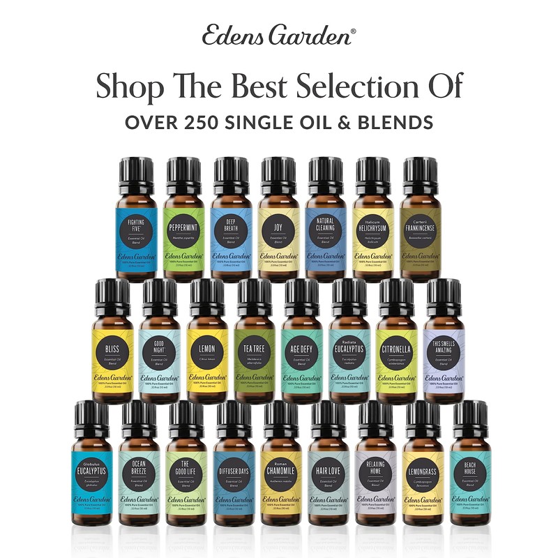 Edens Garden Essential Oils Best of The Best Sampler 18