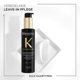 Kérastase Chronologiste, Youth Revitalising Blow-Dry Care, For Lengths and Ends, With Hyaluronic Acid, Abyssine & Vitamin E, Thermique Regénérant, 200 ml