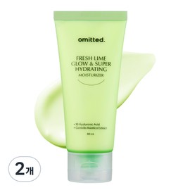 Omited Hyaluronic Acid Lightening Moisture Soothing Moisturizing Cream, 2 packs, 80g / 오미티드 히알루론산 결광 수분 진정 보습크림, 2개, 80g