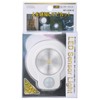 Ohm Electric LED Sensor Light White NIT-L03M-W