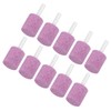 M METERXITY 10-Pack Abrasive Mounted Stone Grinding Bits, 1/4 IN(6mm)