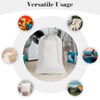 CANBOX Heavy Duty Nylon Laundry Bag 28"x40" Drawstring Storage for