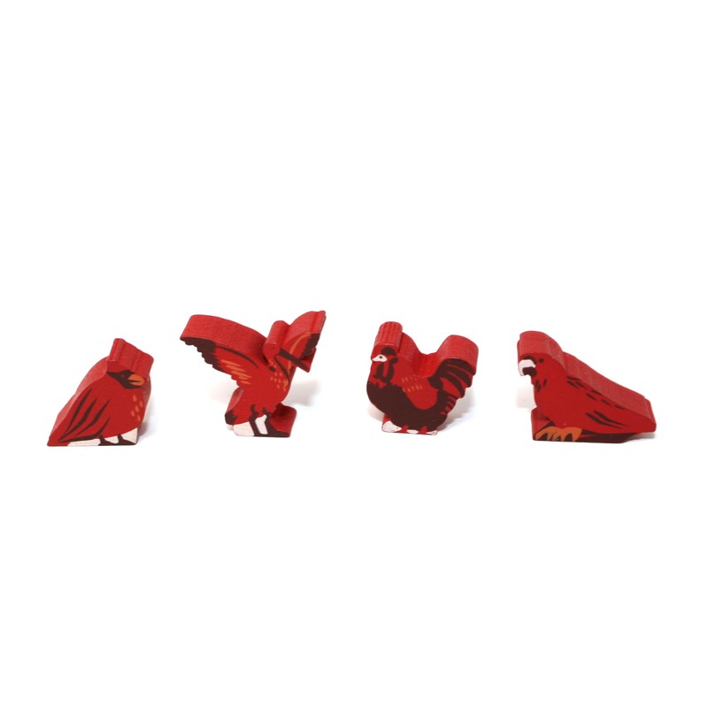 Ark Nova Special Enclosure Animals Board Game Pieces (80 Pieces)