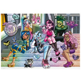 Educa - Puzzle 1000 Pieces for Adults | Monster High, 1000 Pieces Puzzle for Adults and Children from 14 Years (19703)