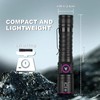 ULTRAFIRE Powerful 365nm UV Flashlight - Rechargeable LED Blacklight, Multi-Functional