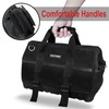 HAUTMEC 16-inch Heavy Duty Wide Open Mouth Tool Bag, Shoulder