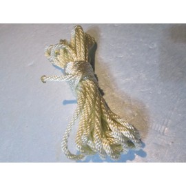 Rope King Recoil Starter Rope 20' feet x 3/16" Hank, Heavy Duty 4.7625mm Solid Braid #6