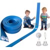 15 Ft Starter Set, Flexible Race Car Ramp Track for Ages 3 & Up with Suction Cups Compatible with Hot Wheels and Diecast 1/64th Cars