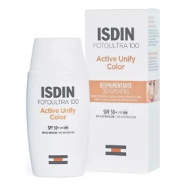 Isdin Foto Ultra Active Unify Fusion Fluid Color Aclara Piel