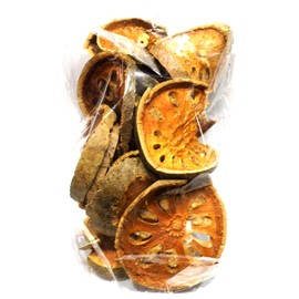 Organic Dried Bael Fruit 100% Natural for Healthy Net Wt 100 G X 3 Packs