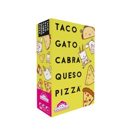 Taco Gato Cabra Queso Pizza | Juegos De Mesa | para Niños de 8 Años O Más | Juego con 64 Cartas | Regalo para Niños |De 3 A 8 Jugadores | En Español | Familia Taco Gato