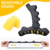Threlaco 2 Pairs Adjustable Toe Separators for Men and Women,