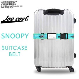 Snoopy Vanguard, Fashionable, One-Touch Suitcase, Belt, Made in Japan (with Name and Tag), Joe-Cool SNOOPY Joe Cool
