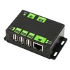 Industrial Grade USB HUB Multifunctional Metal Case 3 Way USB