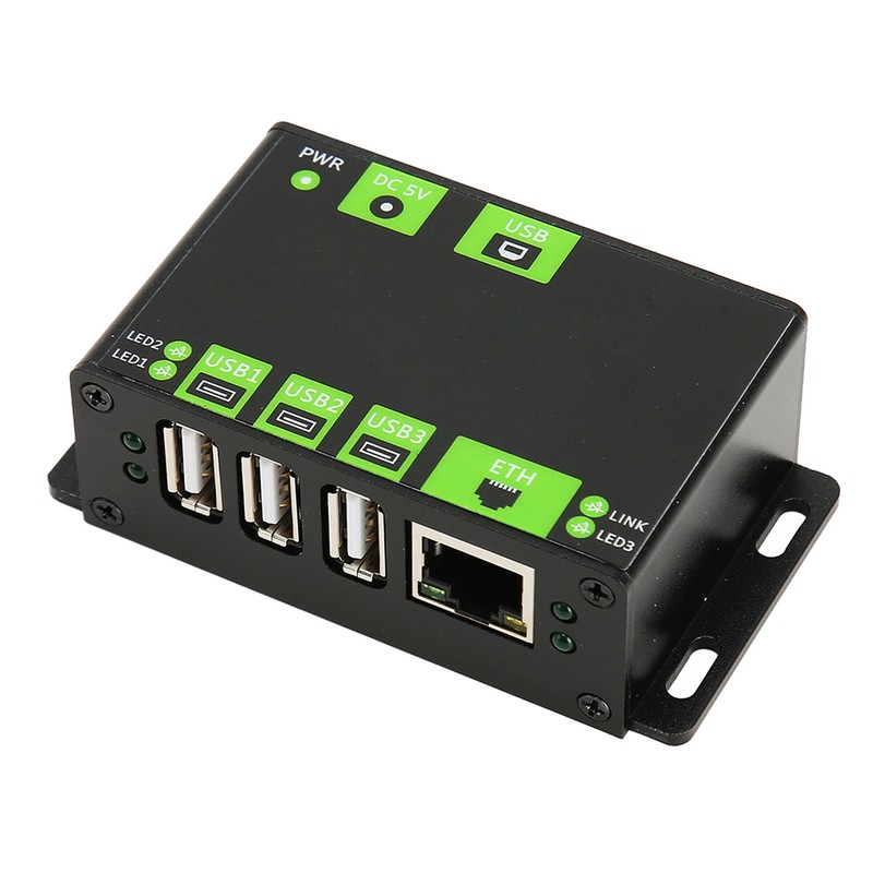 Industrial Grade USB HUB Multifunctional Metal Case 3 Way USB