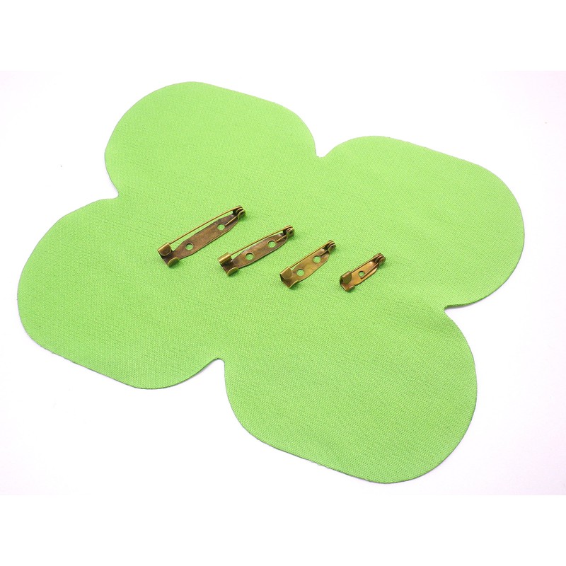 Antique Tone Brooch Pin Set of 100 15 mm ~