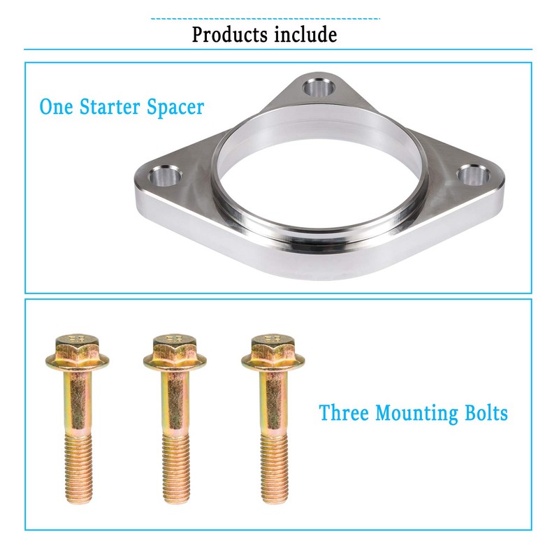 Starter Spacer Kit with Bolts 5 Speed for Dodge Cummins