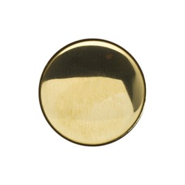 DecoDRAIN Grid Strainer Drain for Bathroom Vanity/Lavatory/Vessel/Sink, Plated ABS Body with Overflow; Polished Brass; PF0722-PB