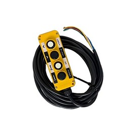 MAXIM HPU Remote: Double Acting, 4-Button, 15 ft. Cord, 6-Wire with Magnets, 253159