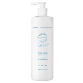 OxygenCeuticals Pore Mask 500ml | Cleanser for Face | Professional Oxygen Facial Cleanser 16.9 oz | Oxygen Bubble Foam Cleanser | All Skin Types.