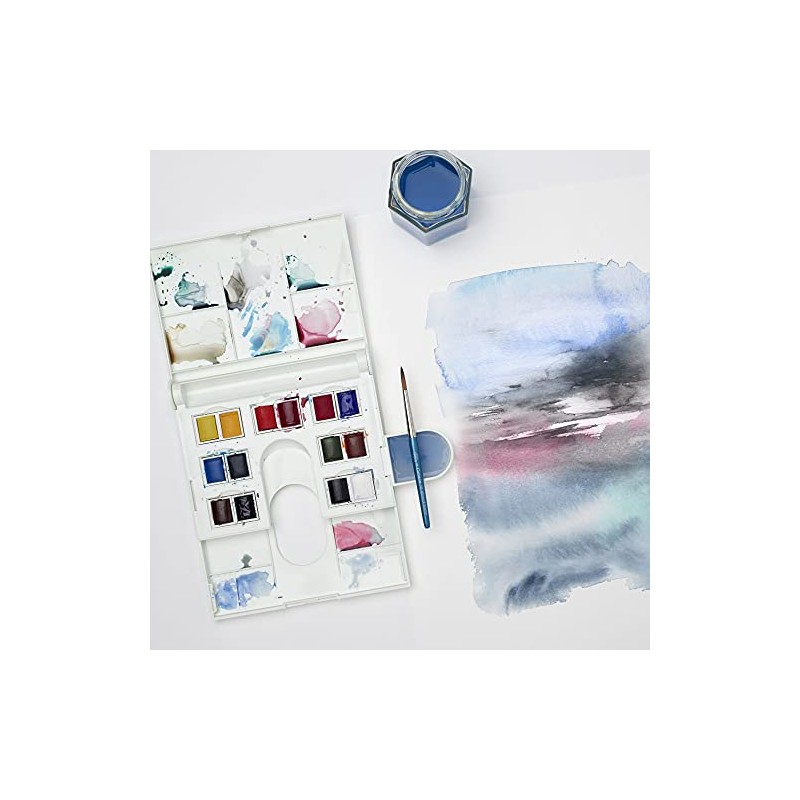 Winsor & Newton 0390083 Est.Compacto Cotman 14 Pastillas