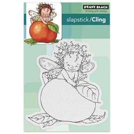 Penny Black Cling Stamp 5 x 7-inch Sugar Plum Fairy, Acrylic, Multicolour, 0.63x11.43x18.41 cm