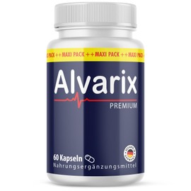 Alvarix Premium Capsules, Ideal for Your Wellbeing, Easy to Use, 60 Capsules, 1 x