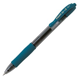Pilot G207 Retractable Gel Rollerball 0.7 mm Tip (Single Pen) - Peacock Green